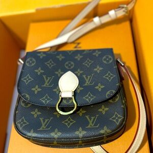 Authentic Louis Vuitton Monogram St Cloud Purse Bag LP1920